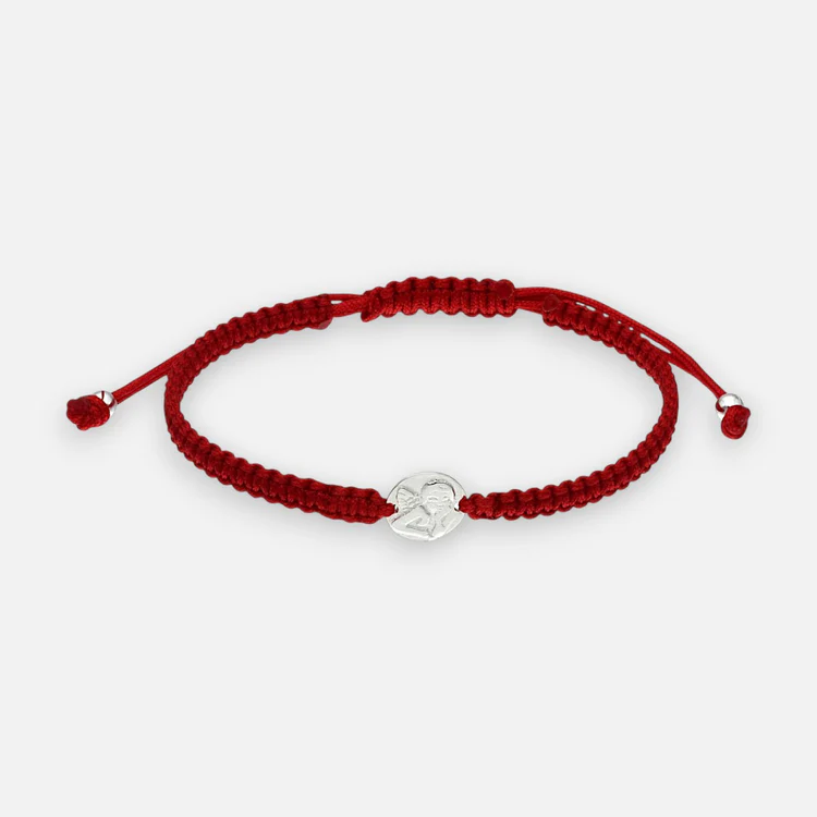 Pulsera Protección Ángel Mamá Plata